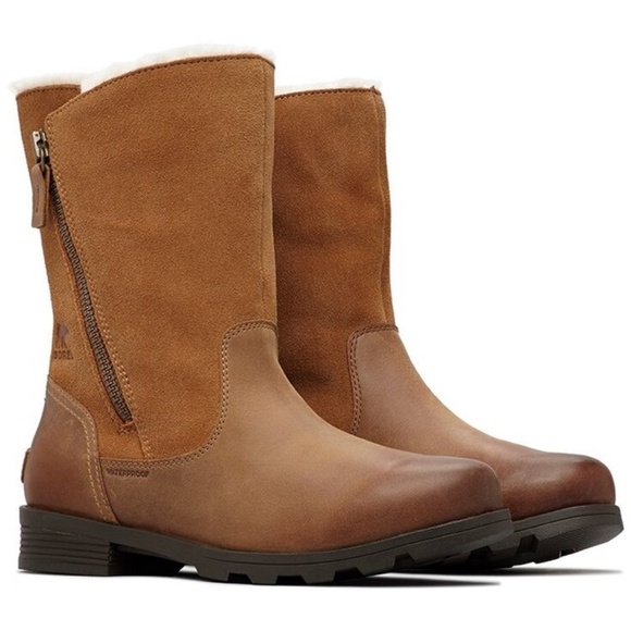 Sorel Women's Emelie Foldover Waterproof Mid Calf Boot - Picture 1 of 8